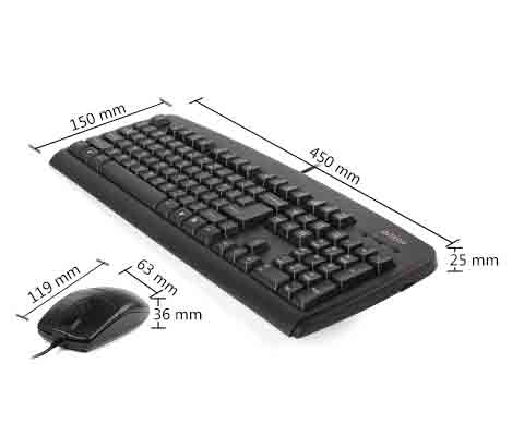 Keybord & Mouse A4TECH KM-72620U