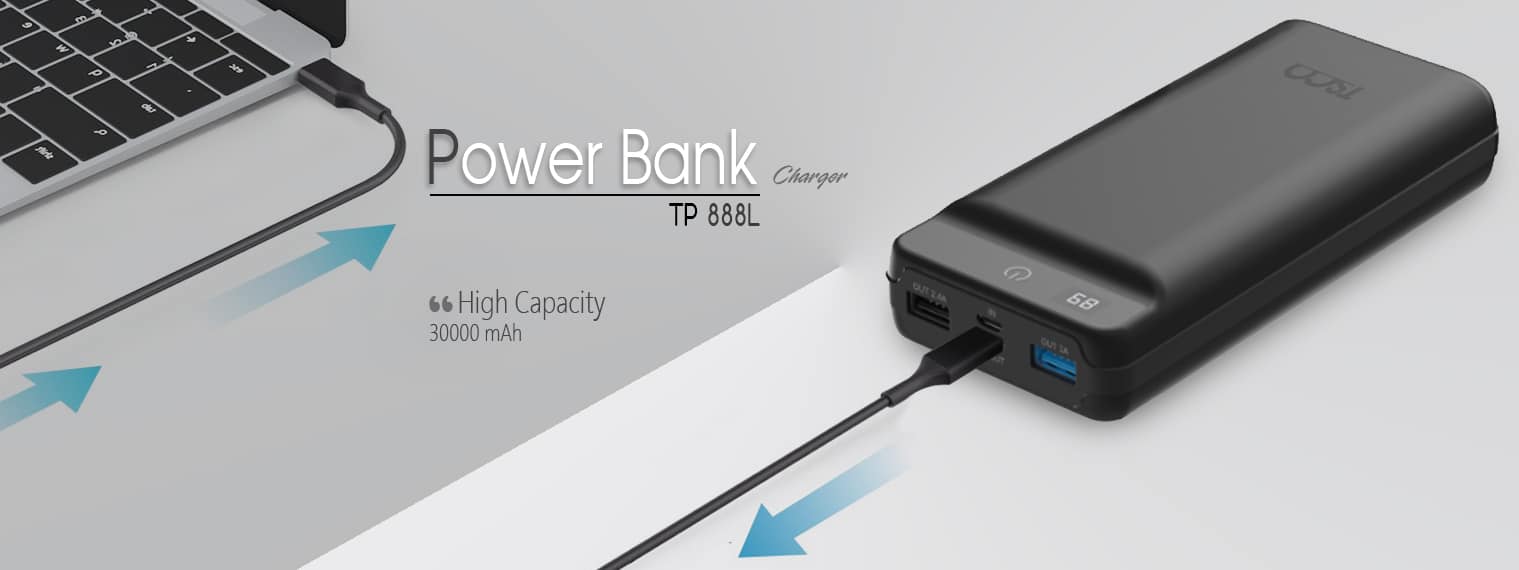 پاوربانک تسکو مدل PORTABLE POWER BANK TP-888