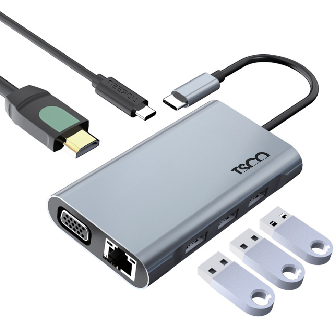 1-min-3-1 هاب تسکو مدل USB THU 1171