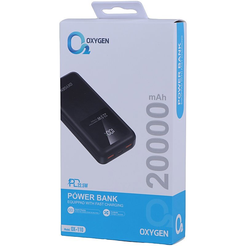 قیمت پاور بانک 200000 میلی آمپر اکسیژن مدل OX110
