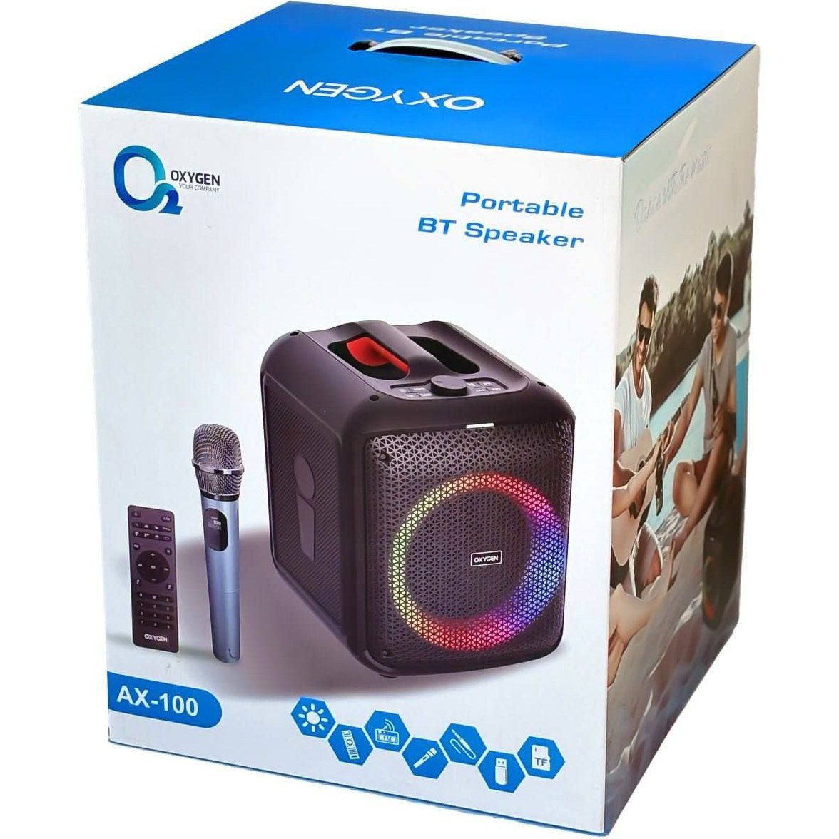 خرید پارتی باکس اکسیژن مدل AX100